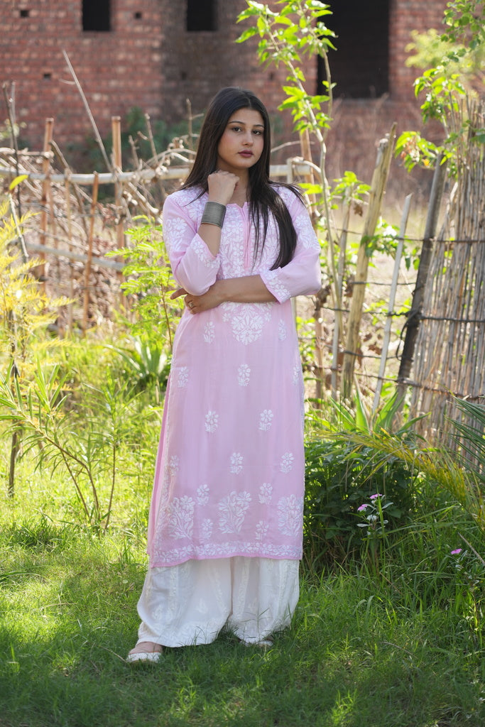 Gul Modal Chikankari Kurti