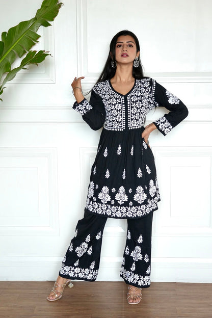 W&B Chikankari Co-Ord Set