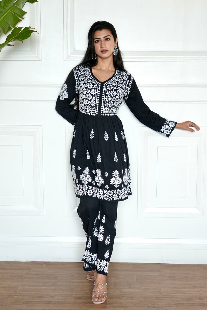 W&B Chikankari Co-Ord Set