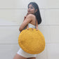 United Urbane Yellow Crochet tote bag