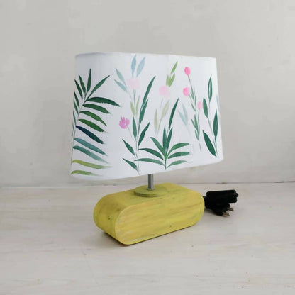 Conical Trapezium Table Lamp - Fern Lamp Shade