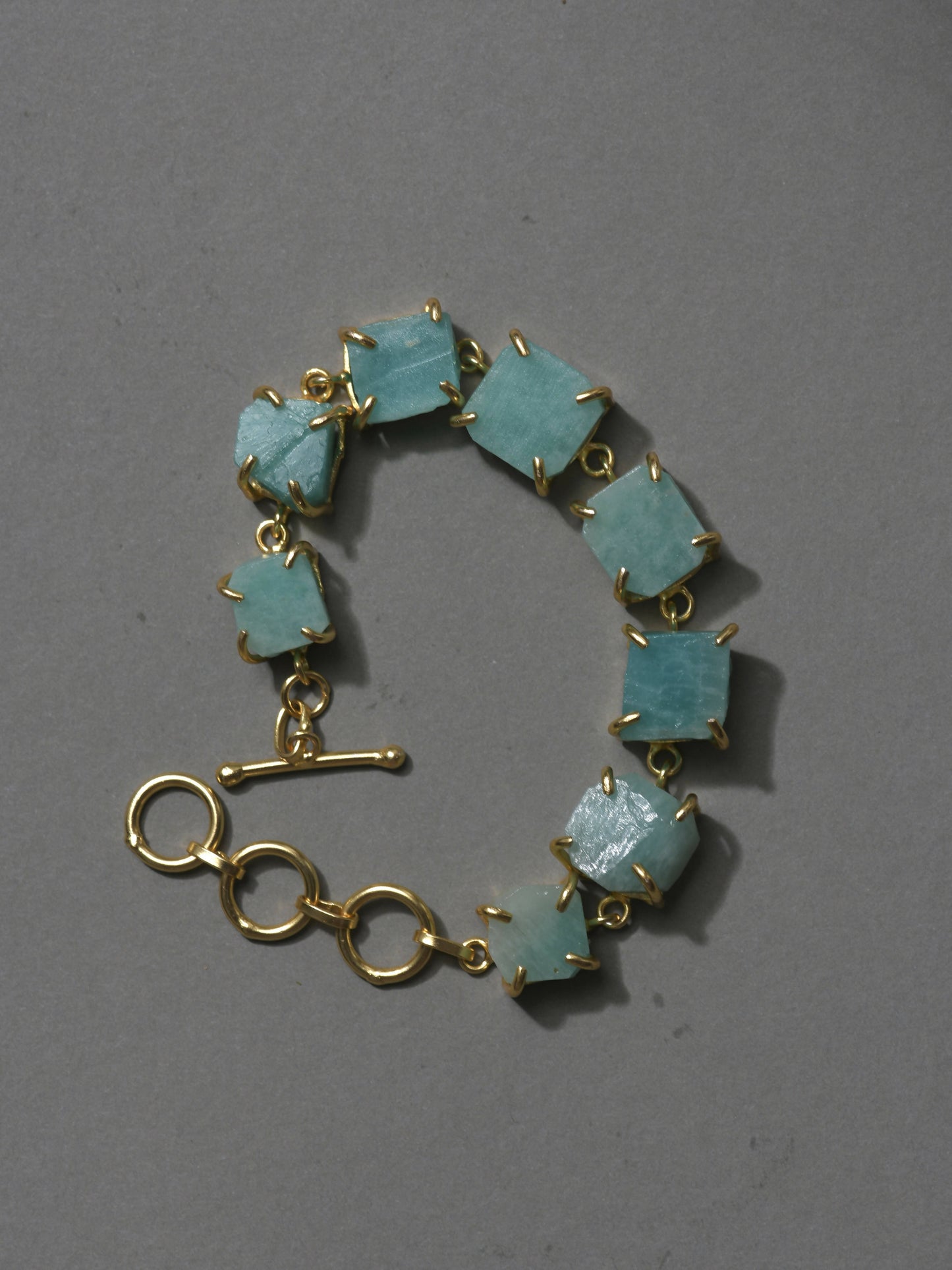 Uncut Amazonite Bracelet