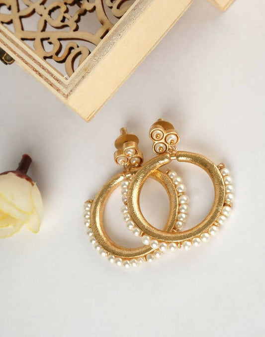 Diva Pearl Hoops