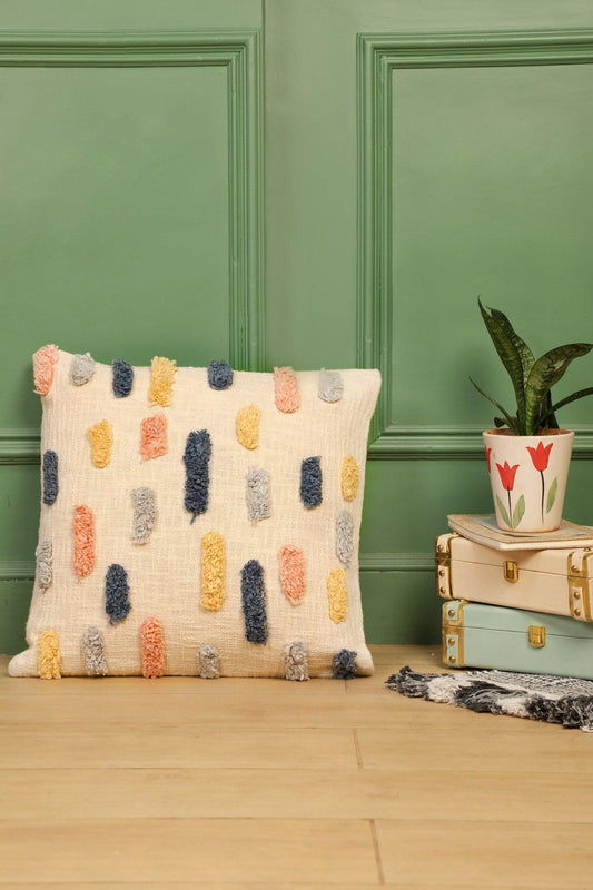 Dotted Sky Cushion Cover - Hand woven