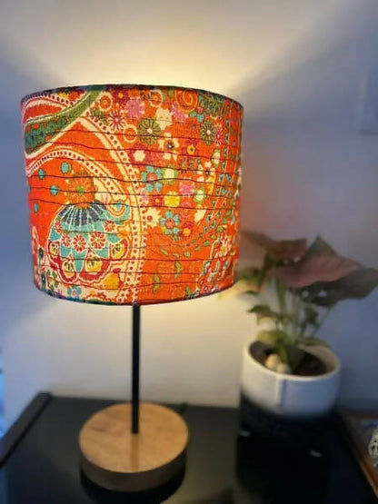 Lampshade - Kantha