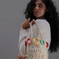 The Floral crochet Bucket Bag
