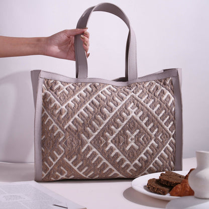 The Almond Cream Tote Bag