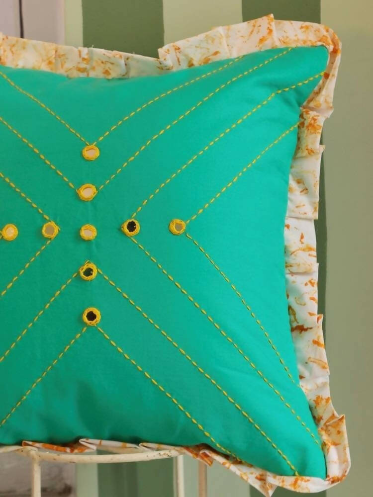 Jhaalar Cushion Cover