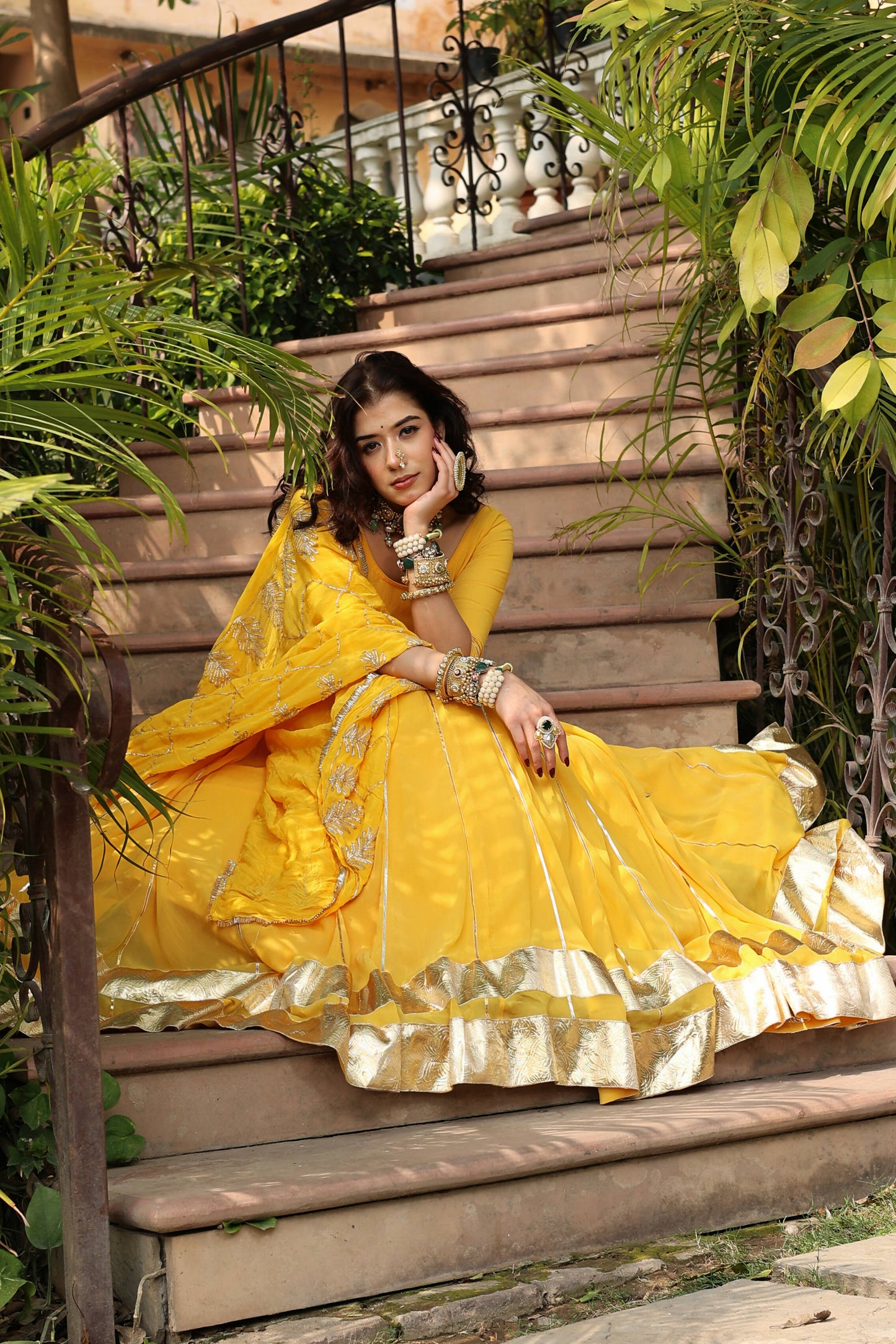 Padmini Yellow Lehenga