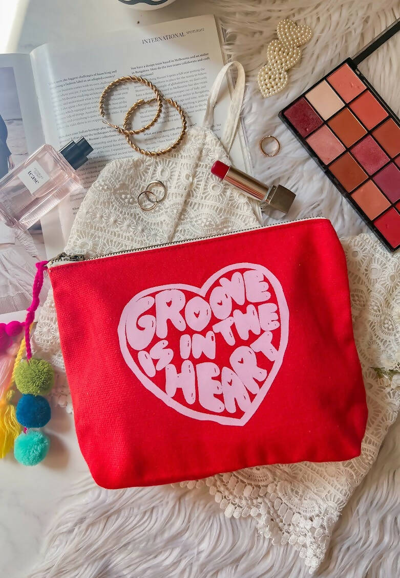 Groovy Hearts Pouch