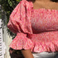 Peaches Smocked Top