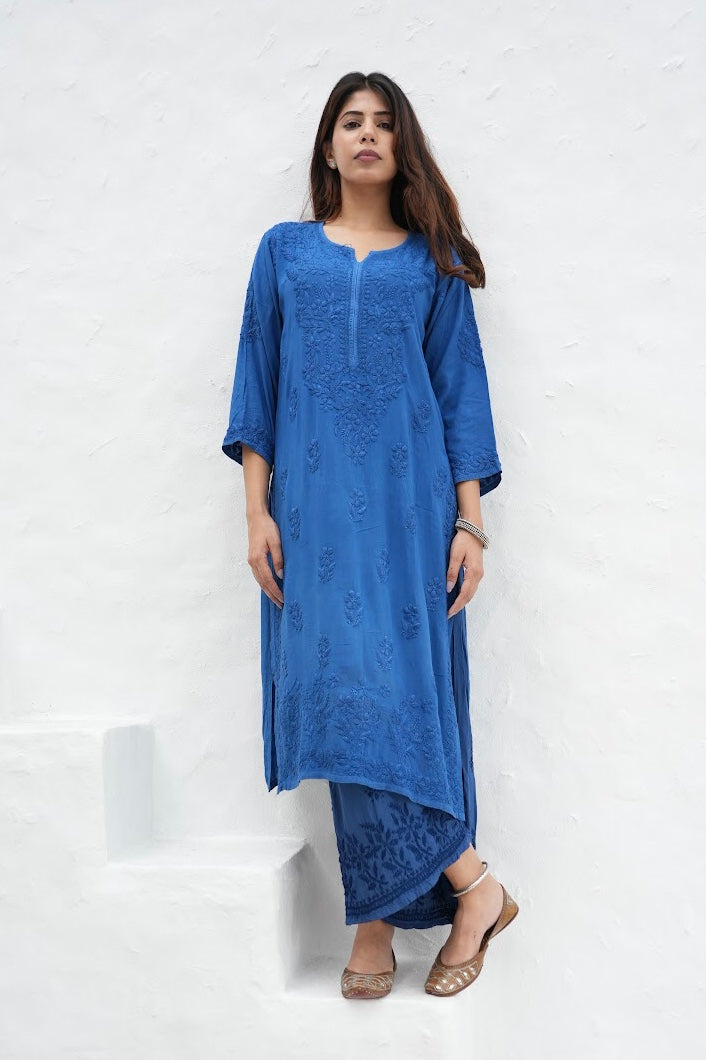 Gulbahar Chikankari Kurti