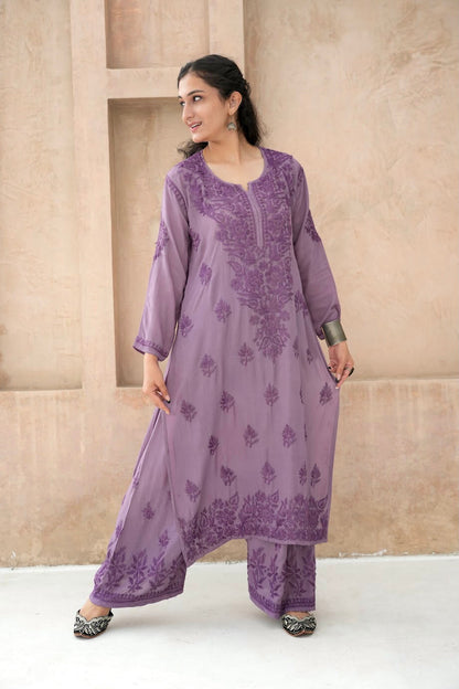 Gulbahar Chikankari Kurti