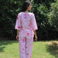 Warm Love Pink Tie dye Cotton Kurta Set