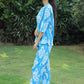 Belly Flop Ikat Print Cotton Kurta Jammies 2 pc set