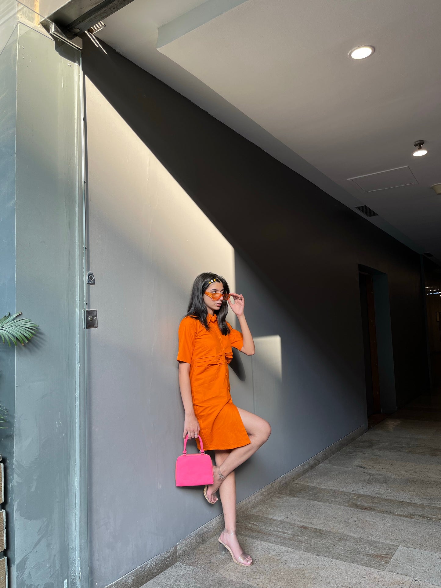 Squash Orange dress