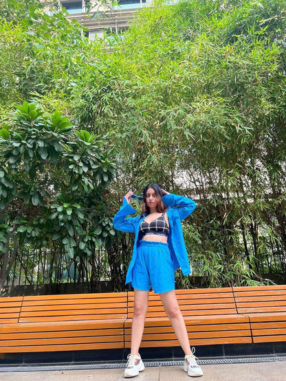 Soft Blue Coord Set