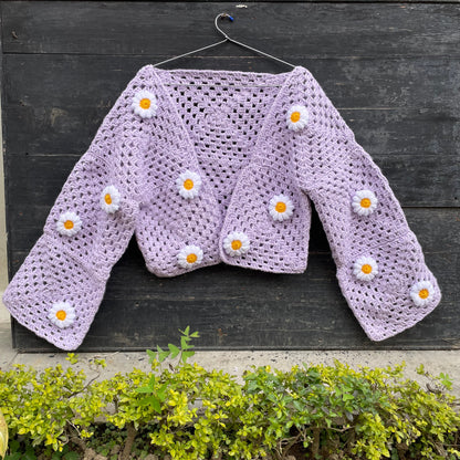 Daisy Patchwork Shrug