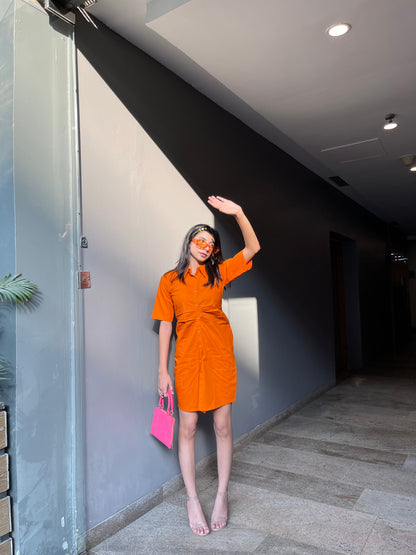 Squash Orange dress