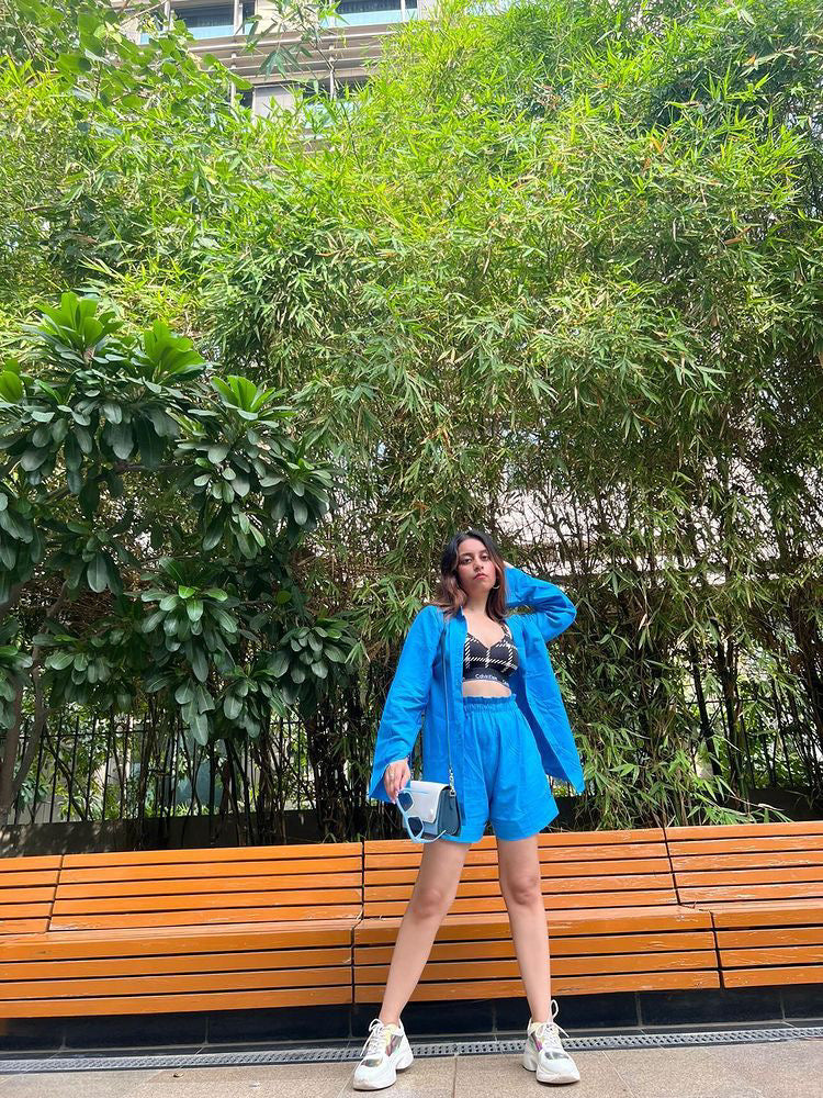 Soft Blue Coord Set