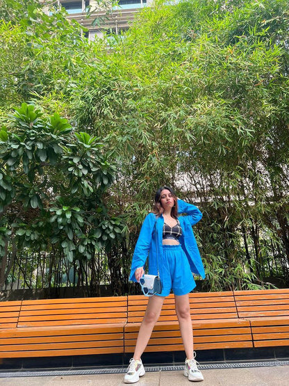 Soft Blue Coord Set