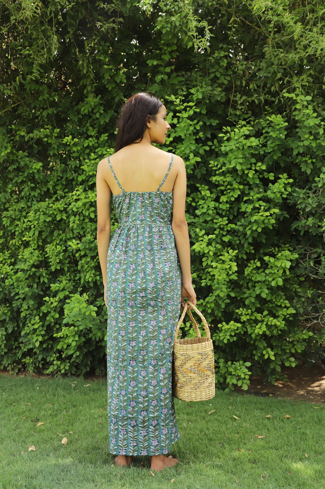 Summer Holiday Gathered Dress