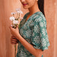 Dandelion Love Hand Block Cotton Frill Dress