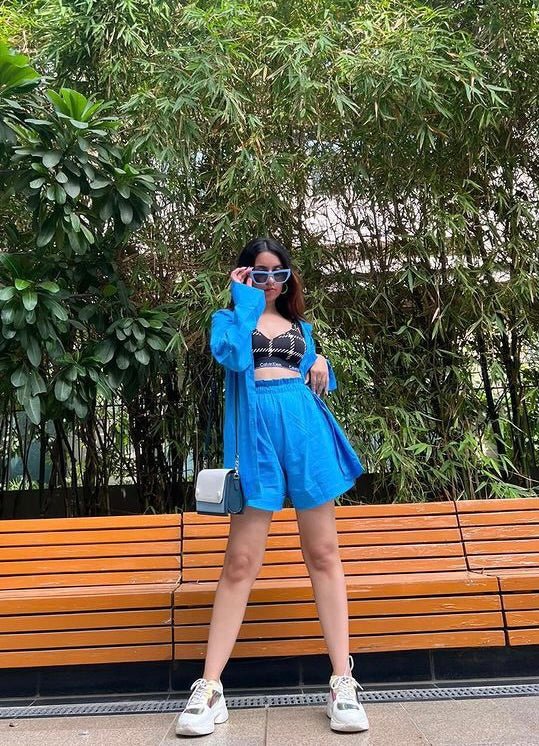 Soft Blue Coord Set