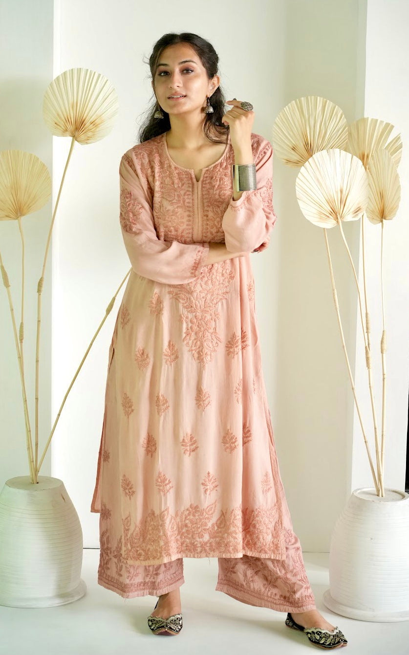 Gulbahar Chikankari Kurti