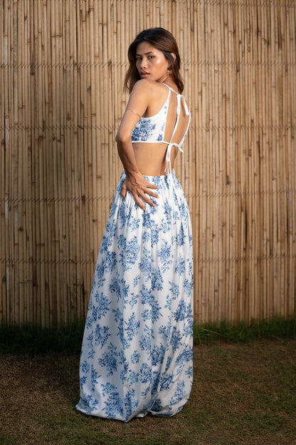 Island Blossom Maxi Dress