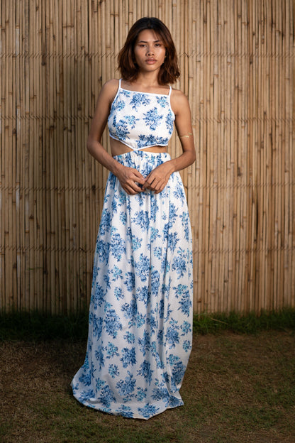 Island Blossom Maxi Dress