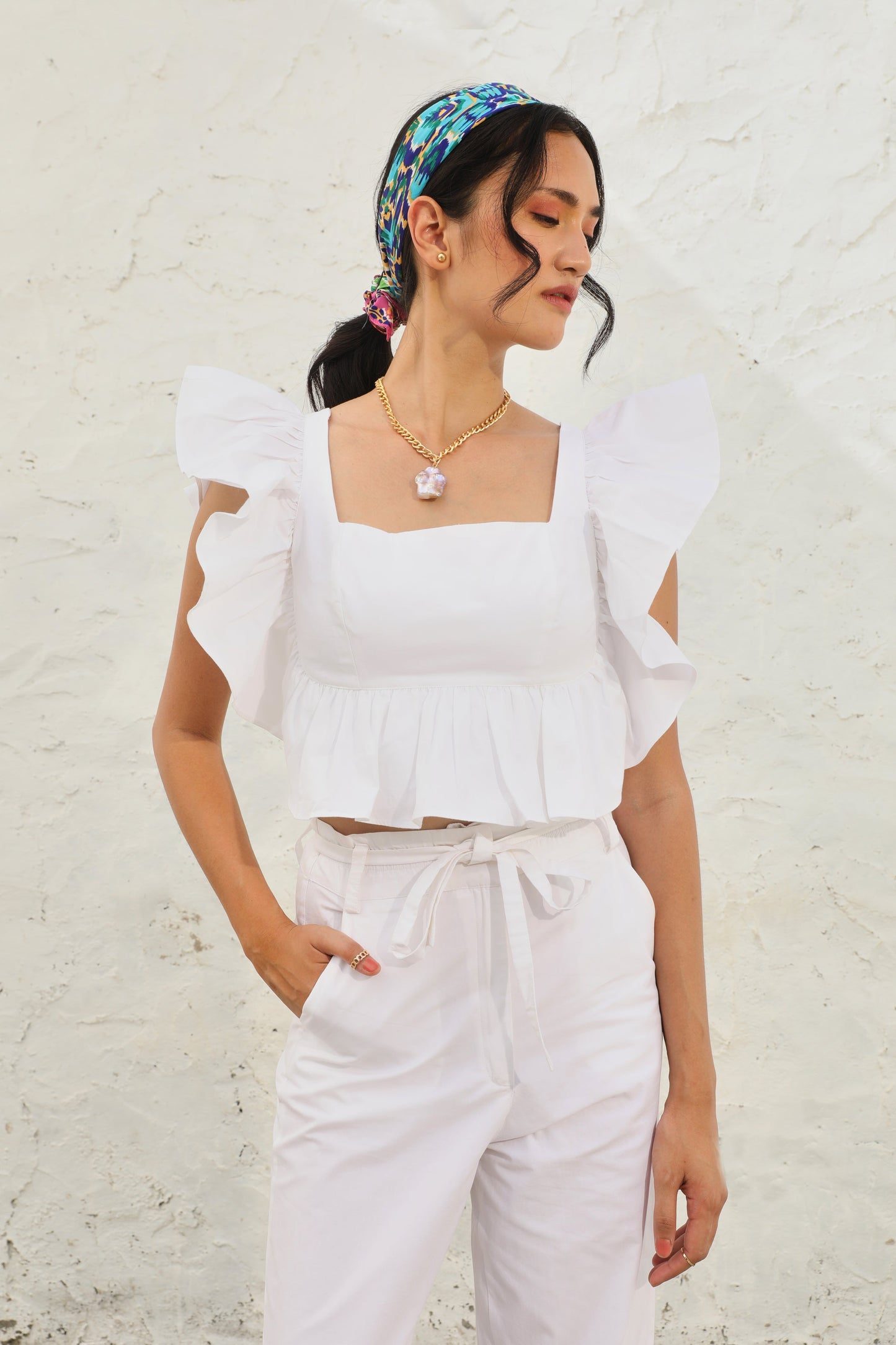 White Enchantress Top