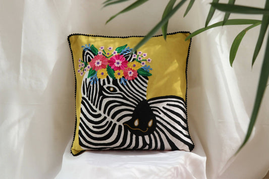 Zebra - Hand Embroidered (Pack of 1)