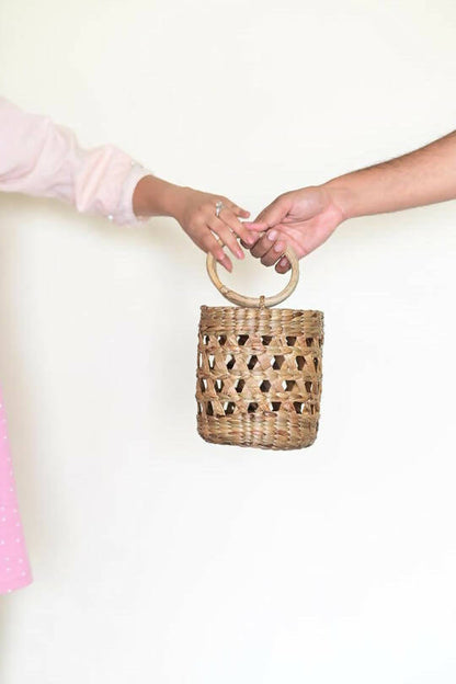 Meadow Cane Basket