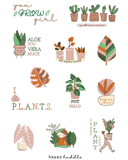 Stickers | Plants & Animals
