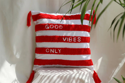 Good Vibes - Hand Embroidered (Pack of 1)