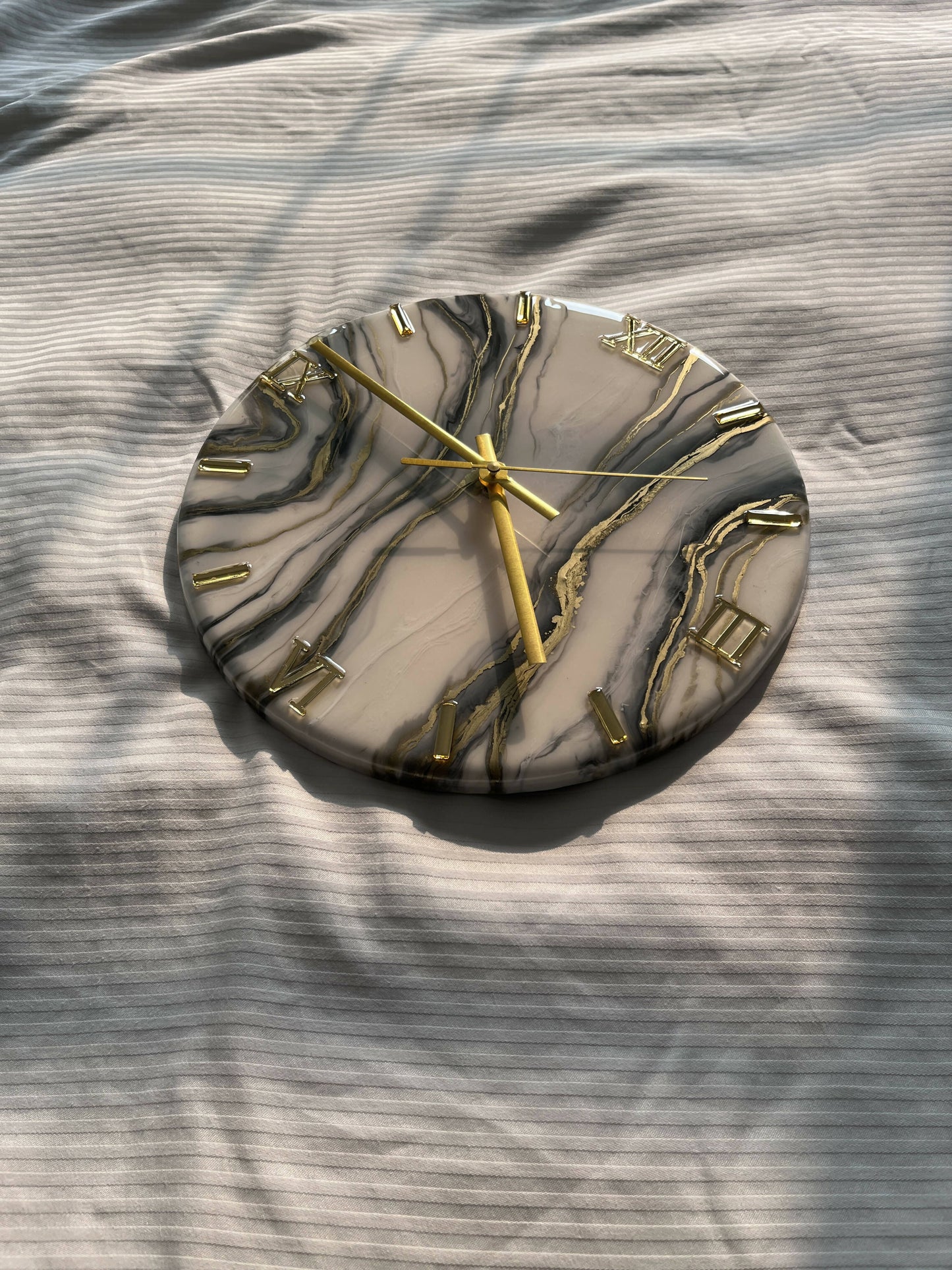 Faux Marble Clock