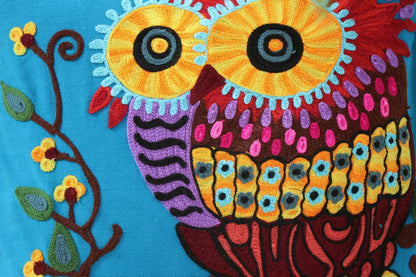 Owl - Hand Embroidered (Pack of 1)