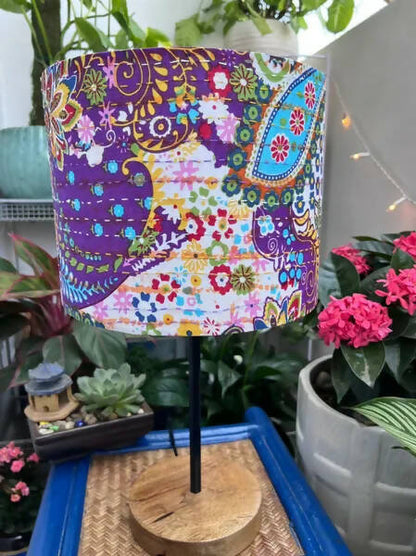 Lampshade - Kantha