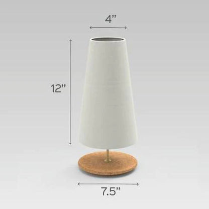 Cone Table Lamp - Pink Ombre Lamp Shade