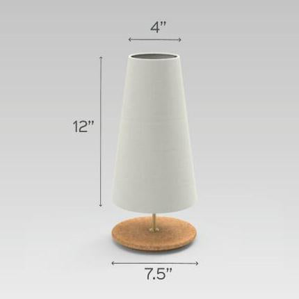 Long Cone Lotus Lamp