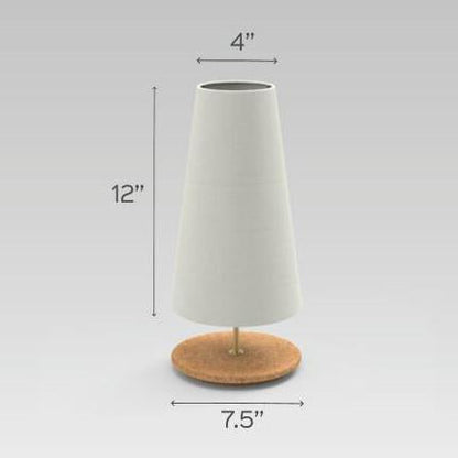 Long Cone Lotus Lamp
