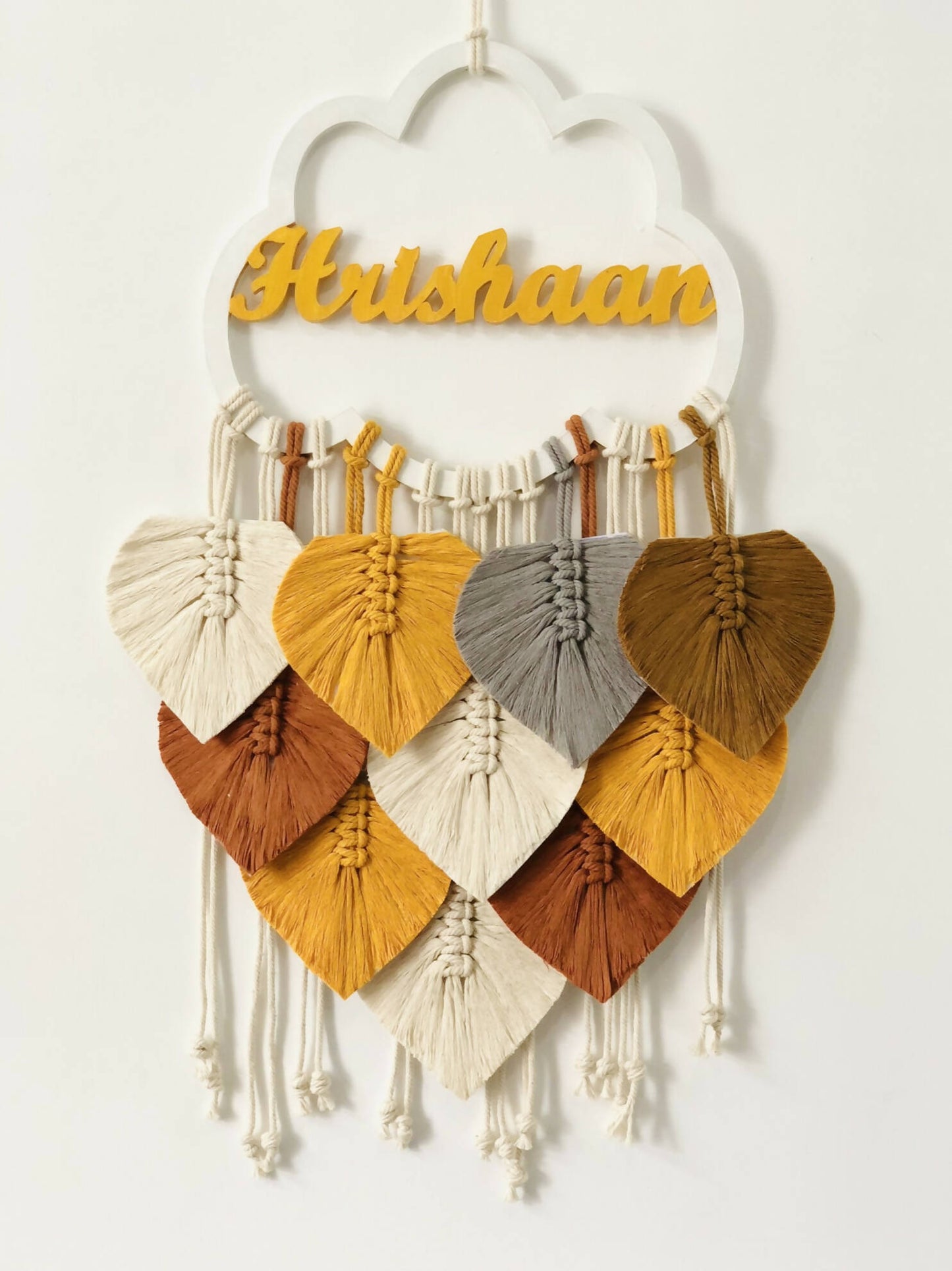 Cloud Leaf Name Dreamcatcher