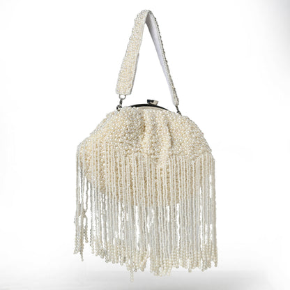 Pearl Essence Batua Bag:Timeless Glamour