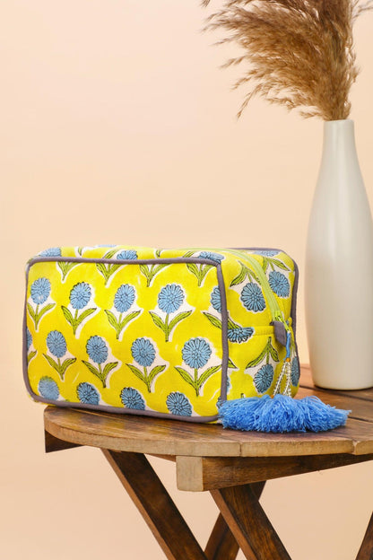 Mirasol Pouch - Block Printed