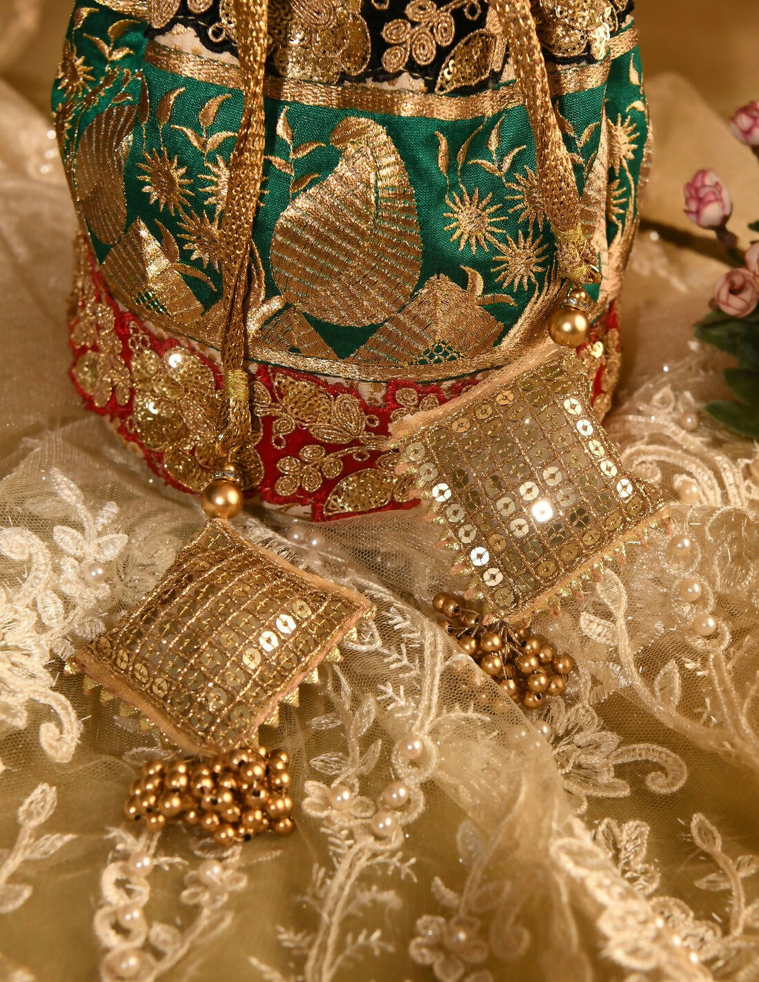 Elegant Embellished Potli