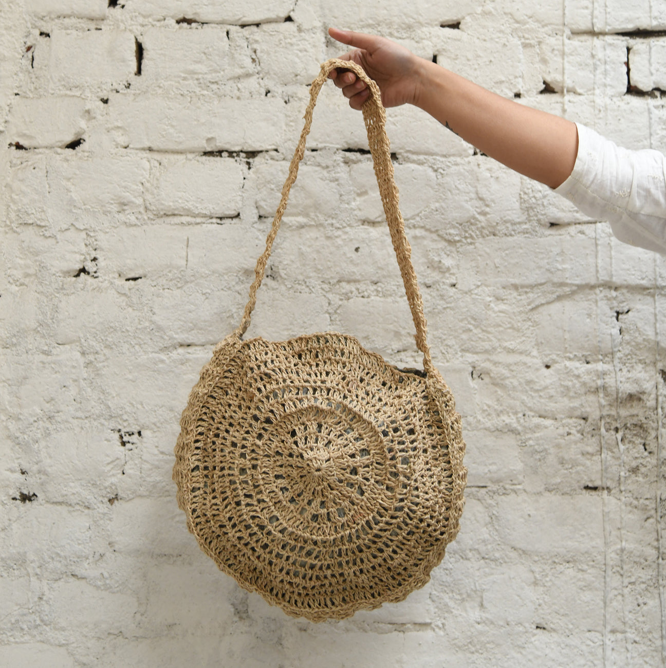 The Dinkum crochet shoulder bag