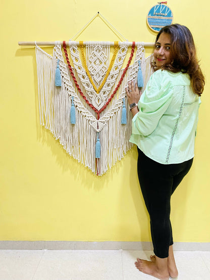 5 Layer Macrame Wall Hanging