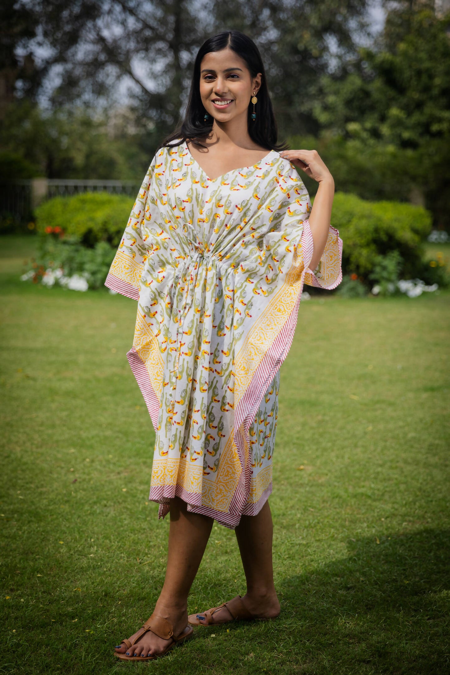 Flamboyant Flamingo Kaftan