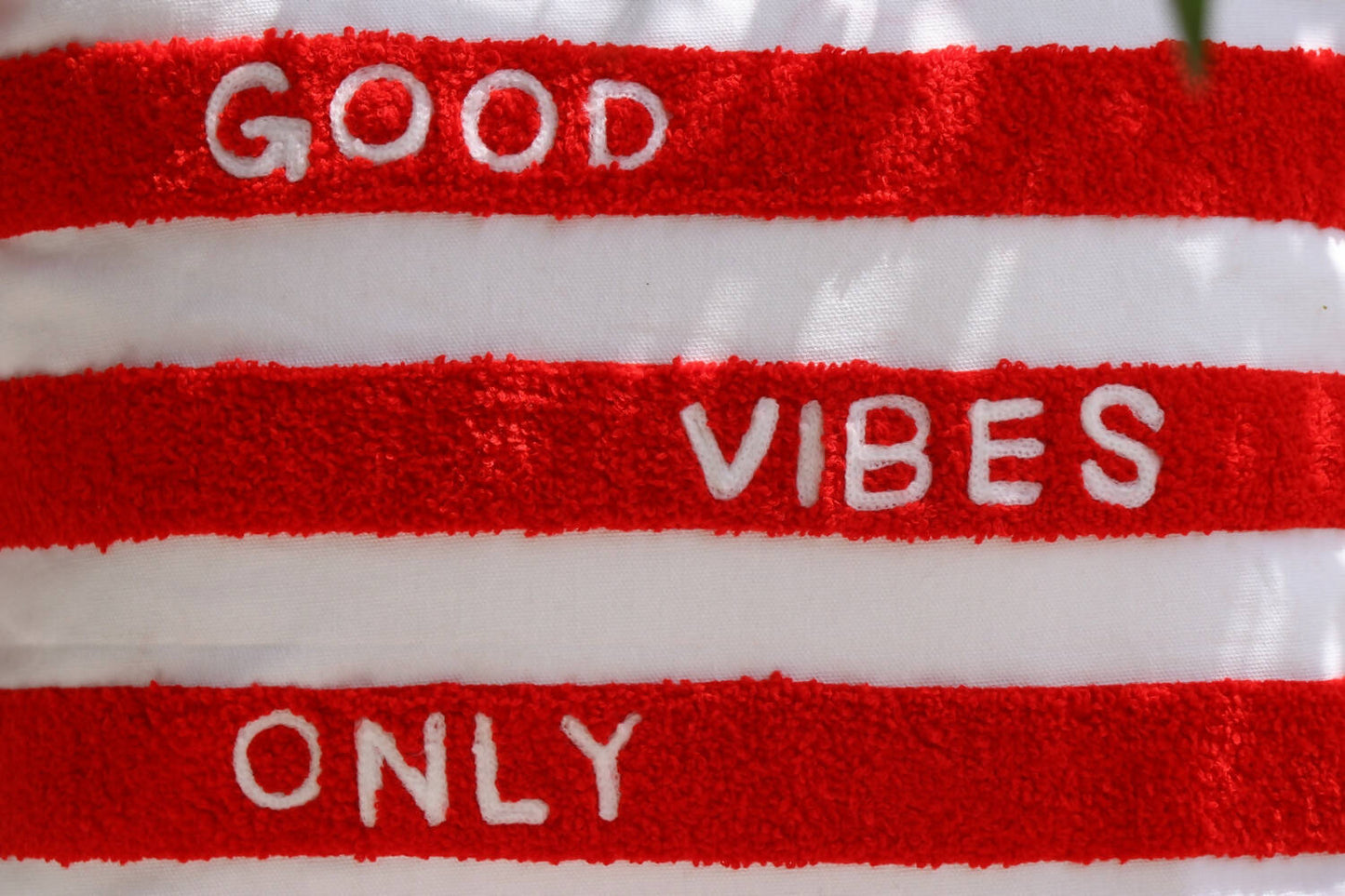 Good Vibes - Hand Embroidered (Pack of 1)